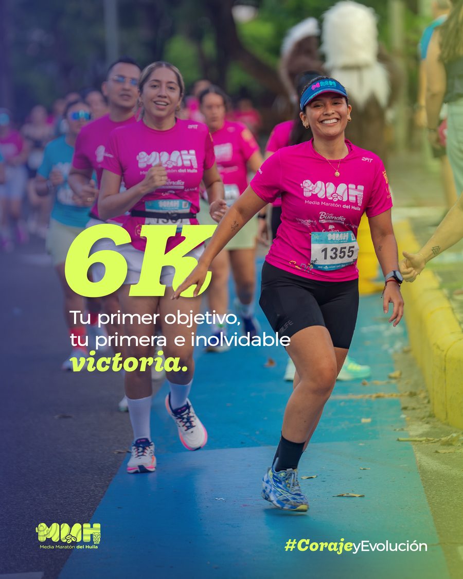 6K: tu primer objetivo, tu primera e inolvidable victoria
